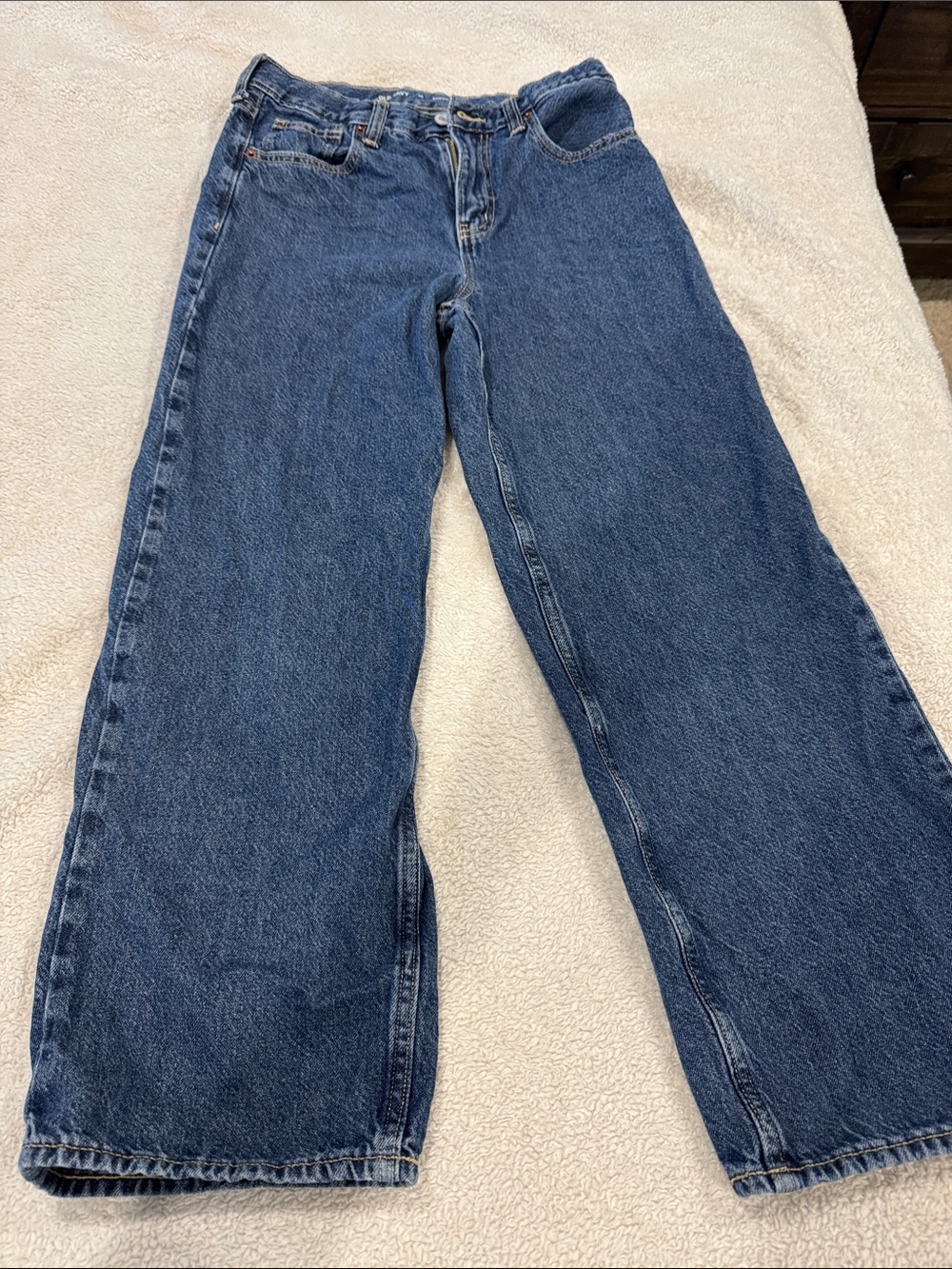 Old Navy Super Baggy Boys Jeans - Dark Blue